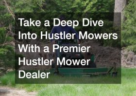 Take a Deep Dive Into Hustler Mowers With a Premier Hustler Mower Dealer